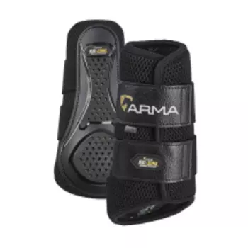 SHIRES ARMA Ногавки для лошади "OXI-ZONE Brush", FULL, черный, пара (Великобритания)