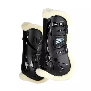 SHIRES ARMA Ногавки передние для лошади "Carbon SupaFleece", COB, чёрный, пара (Великобритания)