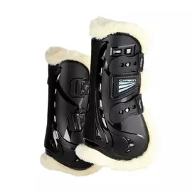 SHIRES ARMA Ногавки передние для лошади "Carbon SupaFleece", COB, коричневый, пара (Великобритания)