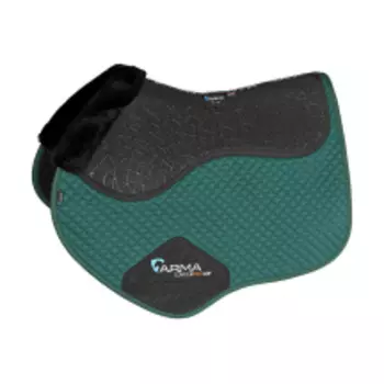 SHIRES ARMA Вальтрап для лошади конкурный "Fusion jump", 17''-18'', зелёный (Великобритания)