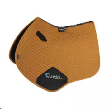 SHIRES ARMA Вальтрап для лошади конкурный, 17''-18'', горчичный (Великобритания)