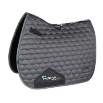 SHIRES ARMA Вальтрап для лошади универсальный "3D Mesh", 17-18", серый (Великобритания)