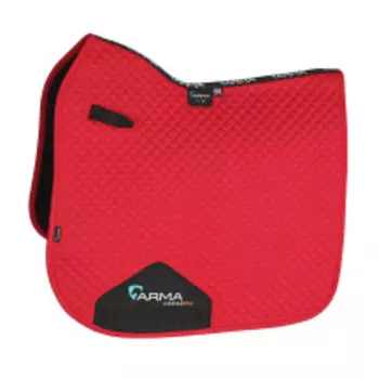 SHIRES ARMA Вальтрап для лошади выездковый, 17''-18'', красный (Великобритания)