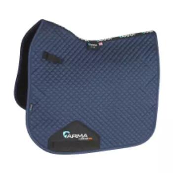 SHIRES ARMA Вальтрап для лошади выездковый, 17''-18'', синий (Великобритания)