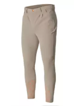 SHIRES AUBRION Бриджи мужские для верховой езды с коленной силиконовой леей "Walton", 48, бежевый