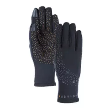 SHIRES Aubrion Перчатки для верховой езды зимние неопреновые "Super Grip", XS, черный (Великобритани