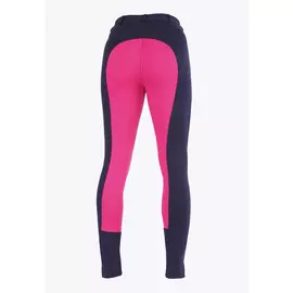 SHIRES Бриджи для верховой езды с полной леей "Wessex Two Tone", 44, темно-синий/розовый (Великобритания)