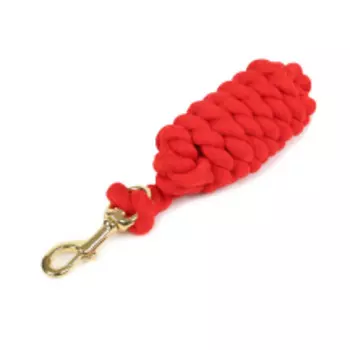 SHIRES Чомбур для лошади, 2 м, красный (Великобритания)