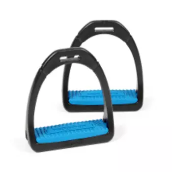 SHIRES Compositi Стремена взрослые "Premium", королевский синий, пара (Великобритания)