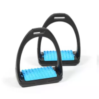 SHIRES Compositi Стремена взрослые "REFLEX", королевский синий, пара (Великобритания)