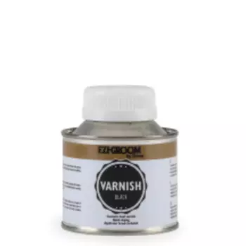 SHIRES EZI-GROOM Быстросохнущий косметический лак для копыт черный, 250мл (Великобритания)