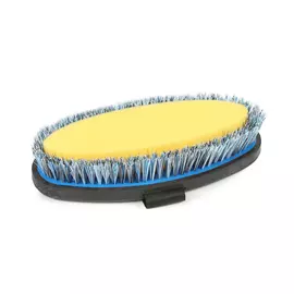 SHIRES EZI-GROOM Щетка для купания лошади, светло-голубой (Великобритания)