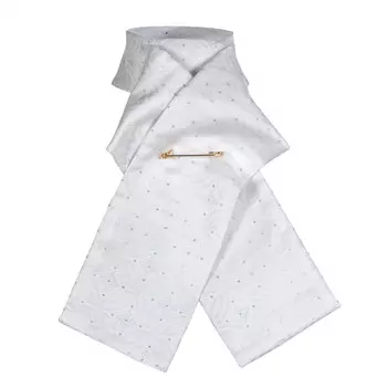 SHIRES Галстук для соревнований не требующий завязывания, M, белое золото (Великобритания)