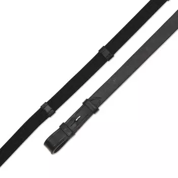 SHIRES Повод для лошади "Continental Web", 138х2 см, чёрный (Великобритания)