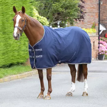 SHIRES TEMPEST Попона денниковая для лошади "Original Stable", 150, синий