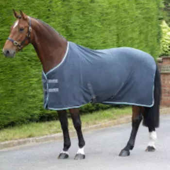 SHIRES TEMPEST Попона флисовая для лошади "Original", 120 см, серый (Великобритания)