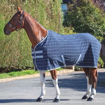 SHIRES TEMPEST Попона флисовая для лошади "Original Newmarket", жёлт/чёр/кр, 155 (Великобритания)