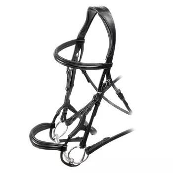 SHIRES Velociti Оголовье для лошади "Jumping", FULL, коричневый (Великобритания)