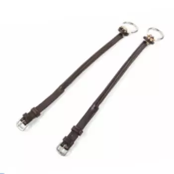 SHIRES Velociti Ремешки к скользящему трензелю для лошади, 35см, коричневый (Великобритания)