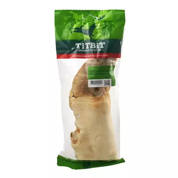 TIT BIT Нога говяжья резаная-мягкая упаковка д/собак 312г