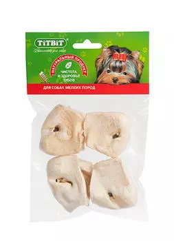 TIT BIT Нос бараний конвертик с рубцом бараньим - мягкая упаковка д/собак 42г