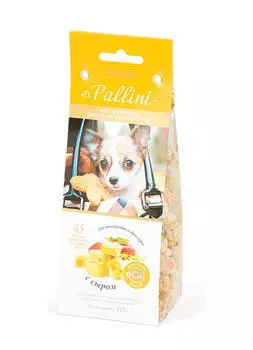 TIT BIT Печенье Паллини с сыром д/собак 125г