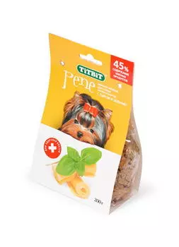 TIT BIT Pene Печенье с сыром и зеленью д/собак 200г