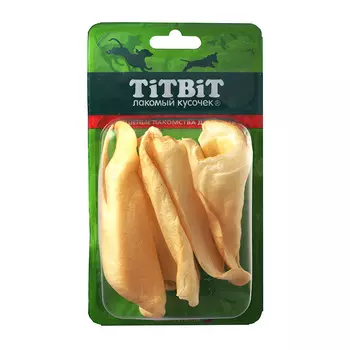 TIT BIT Ухо баранье Б2-L д/собак 20г