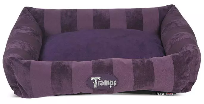 TRAMPS Лежак для кошек "Aristocat Lounger", сиреневый, 58х40см (Великобритания)