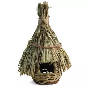 TRIOL Гнездо с крупной соломенной крышей д/птиц 260мм PT6706,