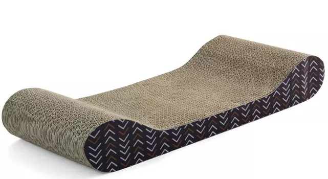 TRIOL Когтеточка-лежанка Софа гофрокартон 490*205*75мм