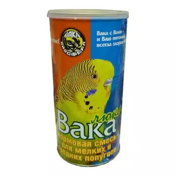 ВАКА ЛЮКС Корм д/волн.и средних попугаев 1кг