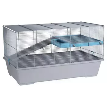 VOLTREGA Клетка для крыс (252), серая, 70x40x38 (Испания)