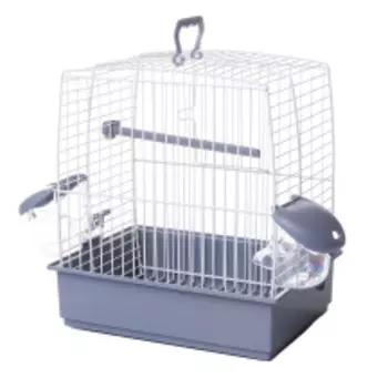 VOLTREGA Клетка для птиц (631B), зелёная, 28х20х30см (Испания)