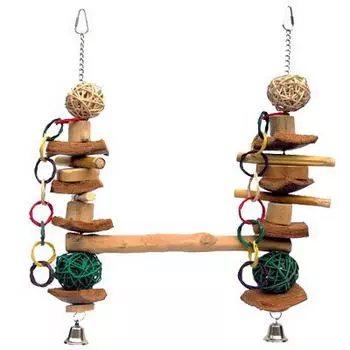 HAPPY BIRD Игрушка-качели для птиц "Chewie Swing", 51х36х7.5см (Германия)