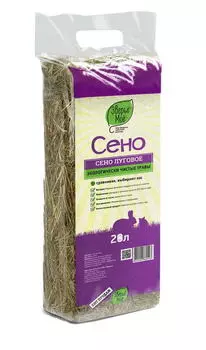 ЗВЕРЬЕ МОЕ Сено луговое 20л