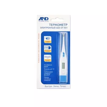 AND Термометр медицинский электронный DT-501