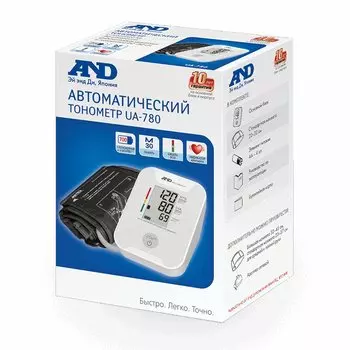 AND Тонометр автоматический UA-780 с манжетой 22-32 см