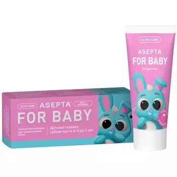 Asepta Baby Зубная паста для детей 0-3 лет Клубника 50 мл