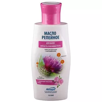 Аспера Репейное масло с эфирным маслом розы 125 мл