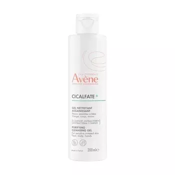 Avene Cicalfate+ Гель очищающий для чувствительной и раздраженной кожи 200 мл