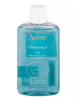 Avene Cleanance Гель очищающий для жирной проблемной кожи лица и тела 200 мл