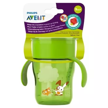 Авент Поильник с силиконовым клапаном 260 мл