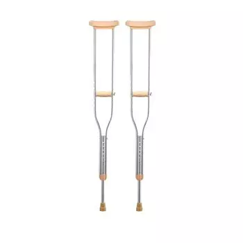 B.Well Ortho Костыли подмышечные телескопические алюминиевые WR-311 размер S на рост роста 135-155 см