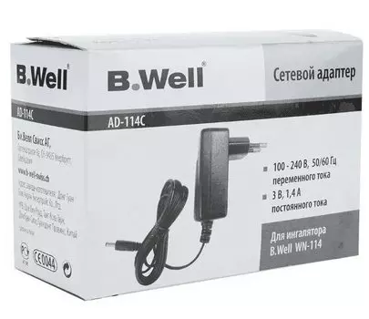 B.Well Сетевой адаптер для ингалятора AD-114C