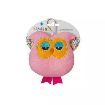 Бамбино Мочалка Сова