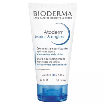 Bioderma Atoderm Крем увлажняющий для рук и ногтей 50 мл