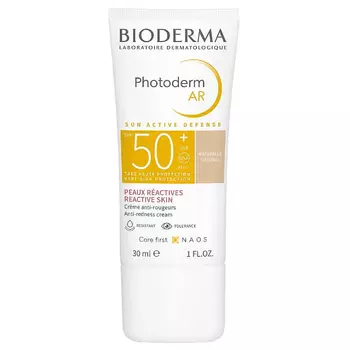 Bioderma Photoderm AR Крем солнцезащитный SPF 50+ с тоном для чувствительной кожи 30 мл