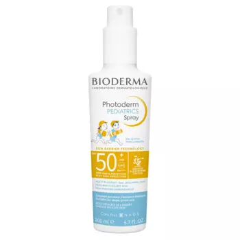Bioderma Photoderm Pediatrics Спрей детский солнцезащитный SPF 50+ для лица и тела 200 мл