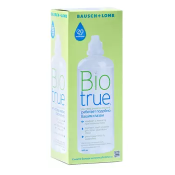 Biotrue раствор для ухода за контактными линзами 300 мл